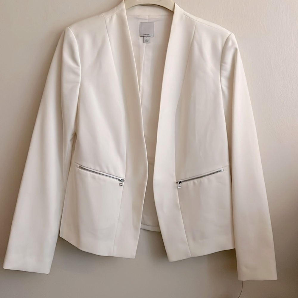 Halogen-NWT ivory jacket.